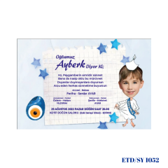 Sünnet Davetiyesi ETD/SY 1052