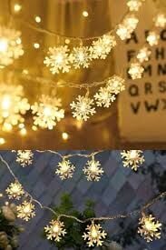 5 MT LED IŞIK KAR TANESİ GÜNIŞIĞI