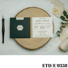 Düğün - Nişan Davetiyesi ETD/E 9358