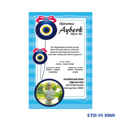 Sünnet Davetiyesi ETD/SY 1069