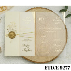 Düğün - Nişan Davetiyesi ETD/E 9277