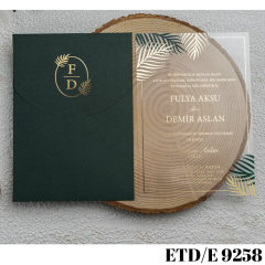 Düğün - Nişan Davetiyesi ETD/E 9258