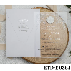 Düğün - Nişan Davetiyesi ETD/E 9364