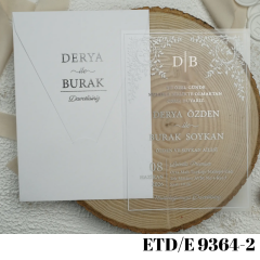 Düğün - Nişan Davetiyesi ETD/E 9364-2