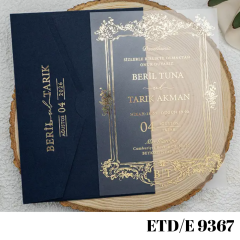 Düğün - Nişan Davetiyesi  ETD/E 9367