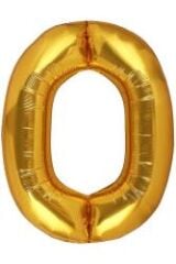 HARF BALON FOLYO 40'' GOLD O