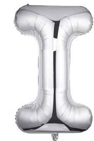 HARF BALON FOLYO 40'' SİLVER I