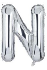 HARF BALON FOLYO 40'' SİLVER N