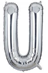 HARF BALON FOLYO 40'' SİLVER U