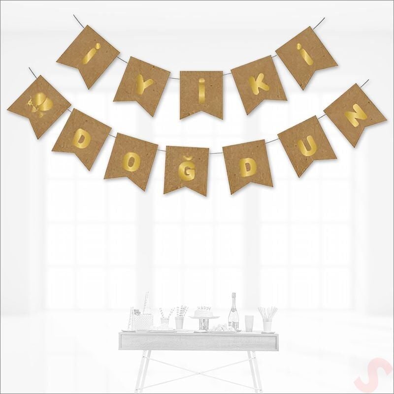 KRAFT UZAR YAZI İYİ Kİ DOĞDUN GOLD