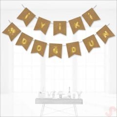 KRAFT UZAR YAZI İYİ Kİ DOĞDUN GOLD