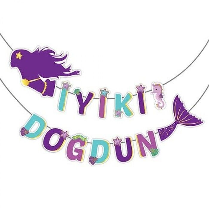 UZAR YAZI DENİZ KIZI MOTİFLİ