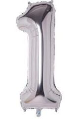 RAKAM BALON FOLYO 40'' SİLVER 1