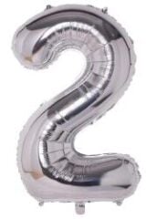 RAKAM BALON FOLYO 40'' SİLVER 2