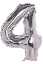 RAKAM BALON FOLYO 40'' SİLVER 4