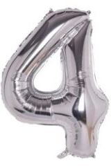 RAKAM BALON FOLYO 40'' SİLVER 4