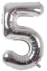 RAKAM BALON FOLYO 40'' SİLVER 5