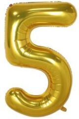 RAKAM BALON FOLYO 40'' GOLD 5