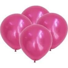 METALİK BALON 10 ADET FUŞYA