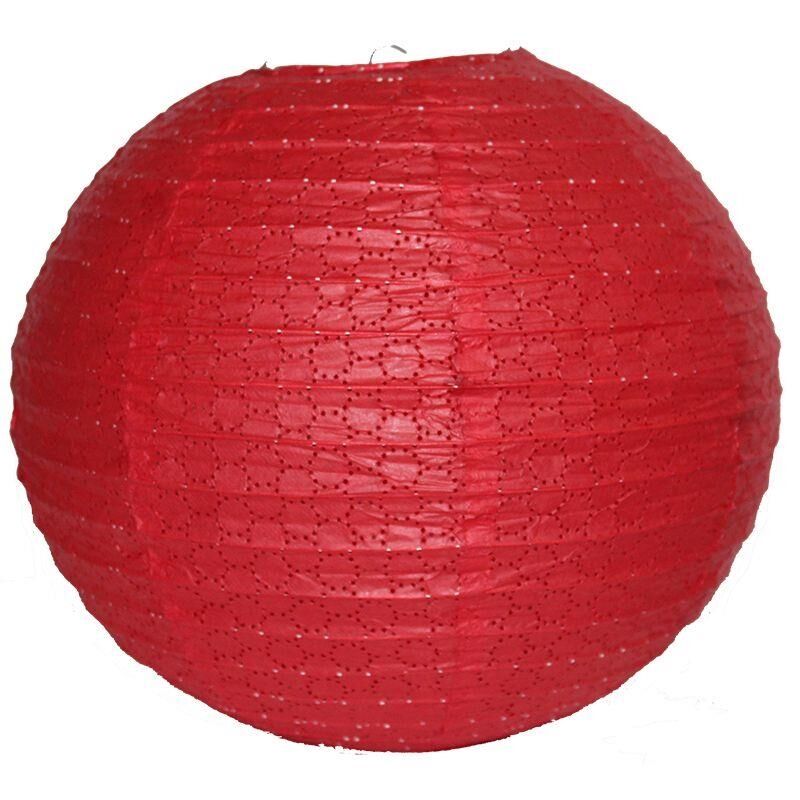 JAPON FENERİ 35 CM KIRMIZI