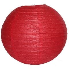 JAPON FENERİ 35 CM KIRMIZI
