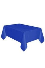 PLASTİK MASA ÖRTÜ KOYU MAVİ