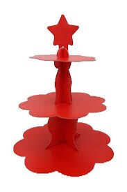 KEK STANDI KIRMIZI 3 KAT