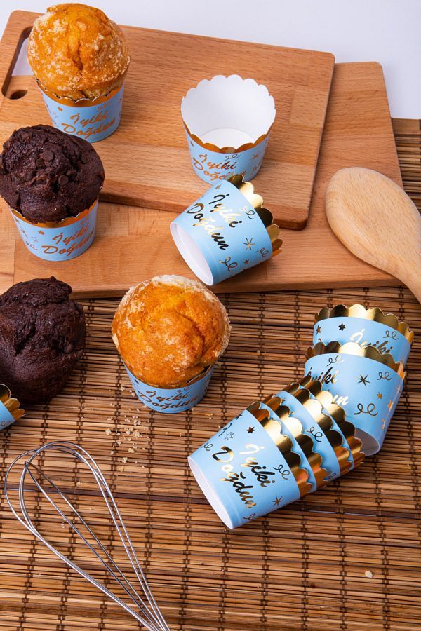 CUPCAKE 12 Lİ GOLD HAPPY