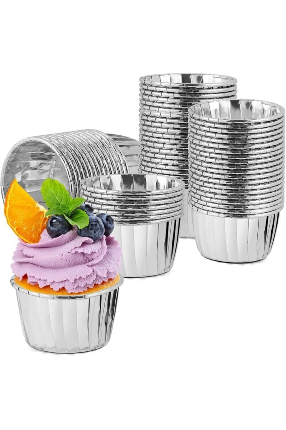 CUPCAKE 25 Lİ GÜMÜŞ