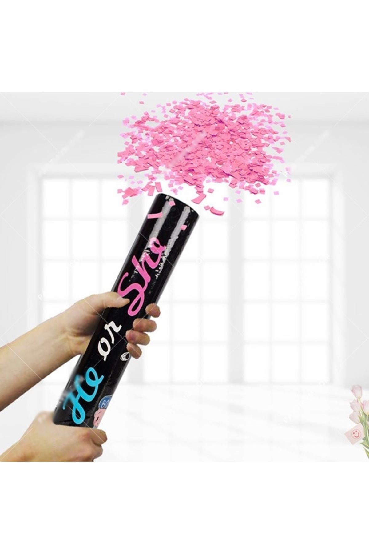 KONFETİ CİNSİYET PEMBE HAPPY