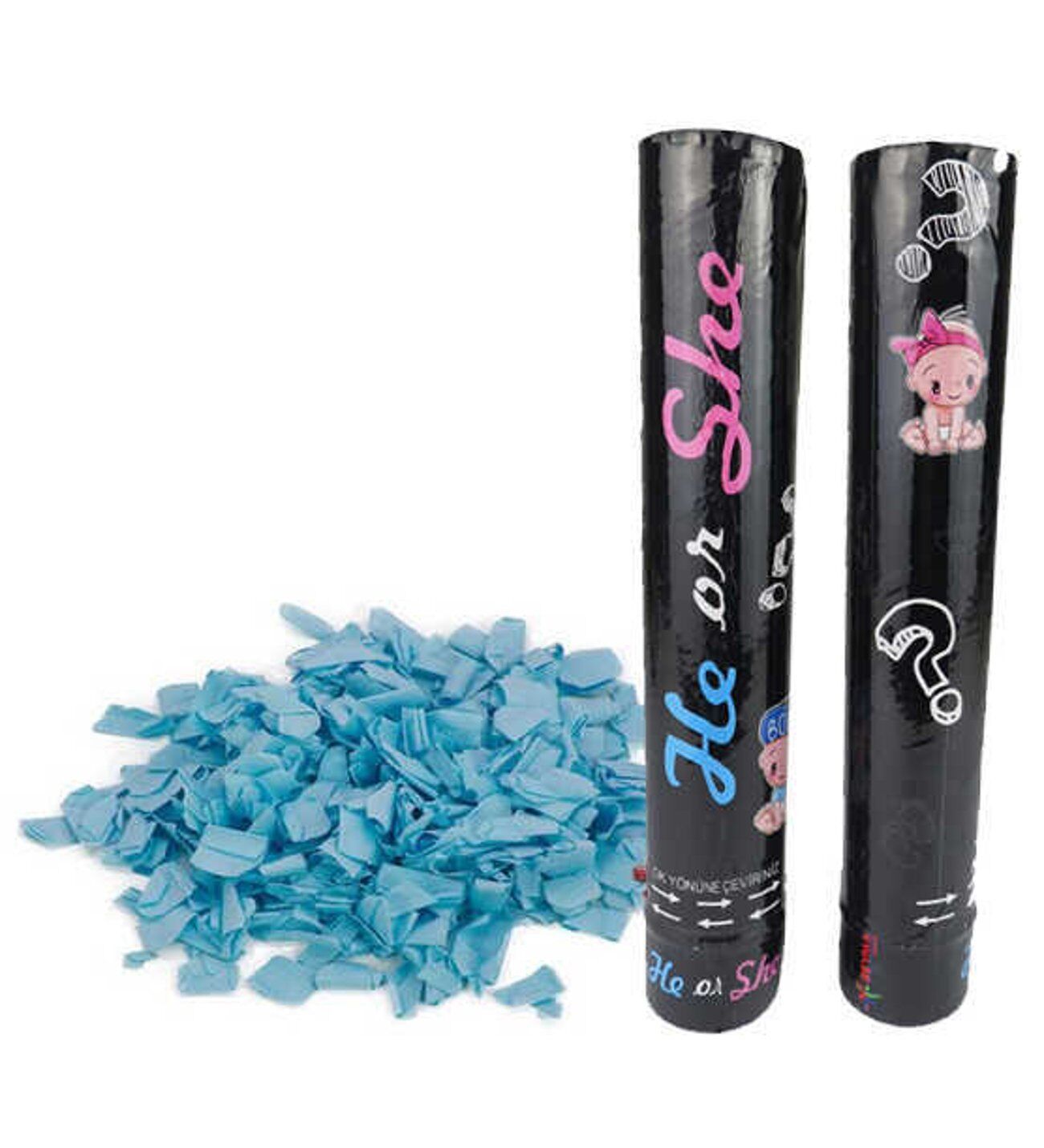 KONFETİ CİNSİYET MAVİ