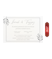 Düğün Nişan Davetiyesi ETD/EY 2627