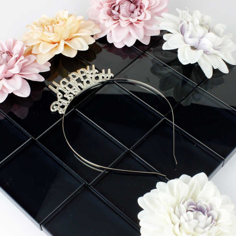 TAÇ METAL HAPPY BRİTHDAY GÜMÜŞ