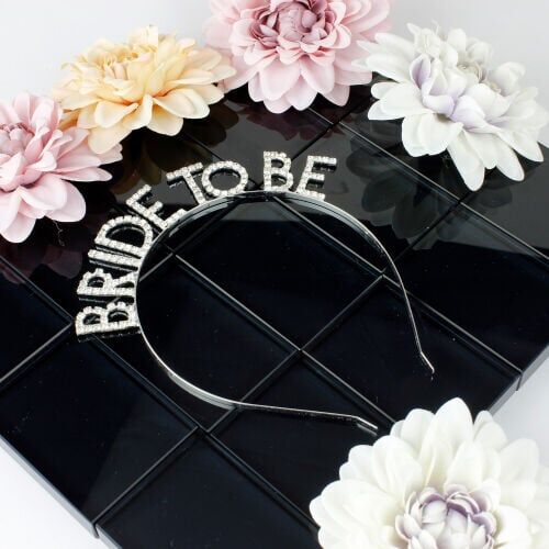 TAÇ METAL BRİDE GÜMÜŞ