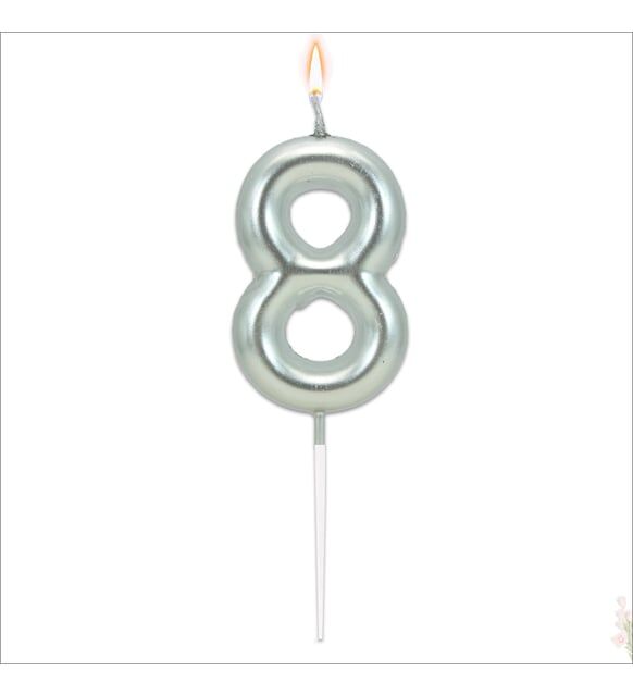 RAKAM MUM GÜMÜŞ 8