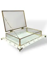 İNCİM MODEL LÜKS TAŞLI 20X30 KAPAKLI KUTU