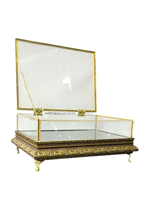 İNCE ÇERÇEVE PLEKSİ MODEL CAM KUTU ÇEŞİTLERİ 20X30 GOLD