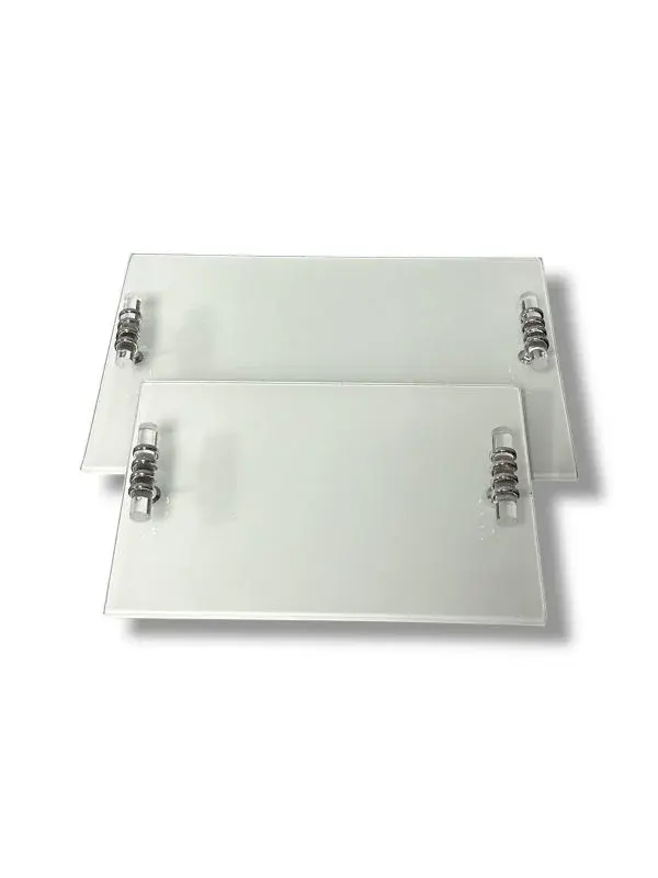 GÜMÜŞ M. MODEL T KULP 2’Lİ NİŞAN TEPSİSİ - 4. MODEL