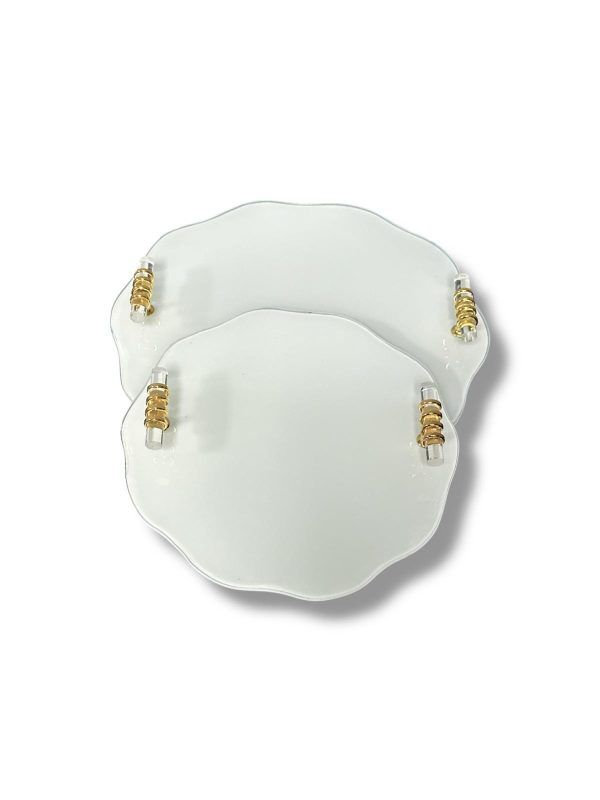 GOLD M. MODEL T KULP 2’Lİ NİŞAN TEPSİSİ - 5. MODEL