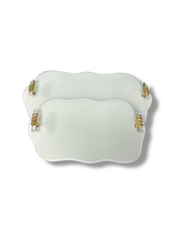 GOLD M. MODEL T KULP 2’Lİ NİŞAN TEPSİSİ - 7. MODEL