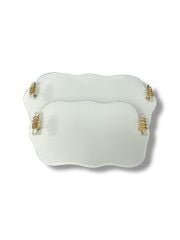 GOLD M. MODEL T KULP 2’Lİ NİŞAN TEPSİSİ - 7. MODEL