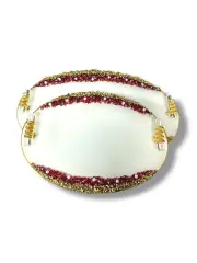 BEYAZ G- GOLD BORDO TAŞLI 2’Lİ - MODEL 3