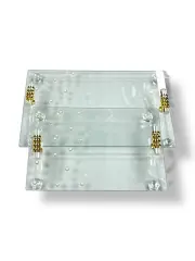 ŞEFFAF T KULP İNCİ MODEL 2’Lİ NİŞAN TEPSİ - MODEL 2