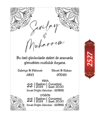 Düğün Nişan Davetiyesi ETD/EY 2527