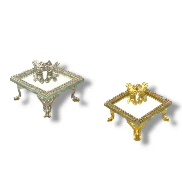 TAŞLI KUŞLU KARE YÜZÜK YÜKSELTİCİ