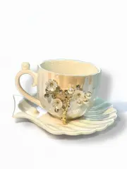 İSTİRİDYE MODEL ÇİÇEKLİ FİNCAN