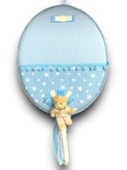 MAVİ AYICIKLI KAPI  SÜSÜ