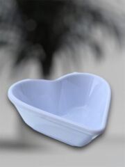 PLASTİK KALP MODEL LOKUMLUK