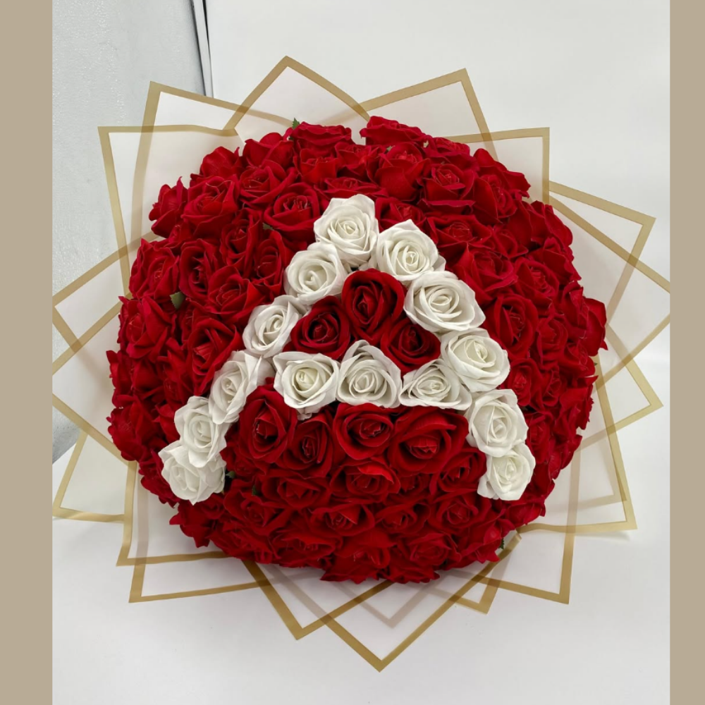 NİŞAN- İSTEME ÇİÇEĞİ HARFLİ ÖZEL TASARIM