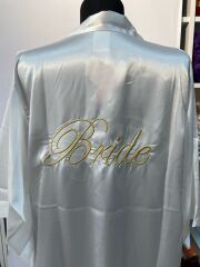 Bride Sabahlık - Beyaz